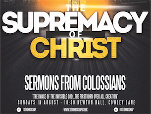 The Supremacy Of Christ